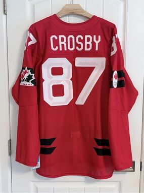 BNWT Authentic Bauer 2026 Olympics Canada Sidney Crosby Semi Pro Jersey Size 54